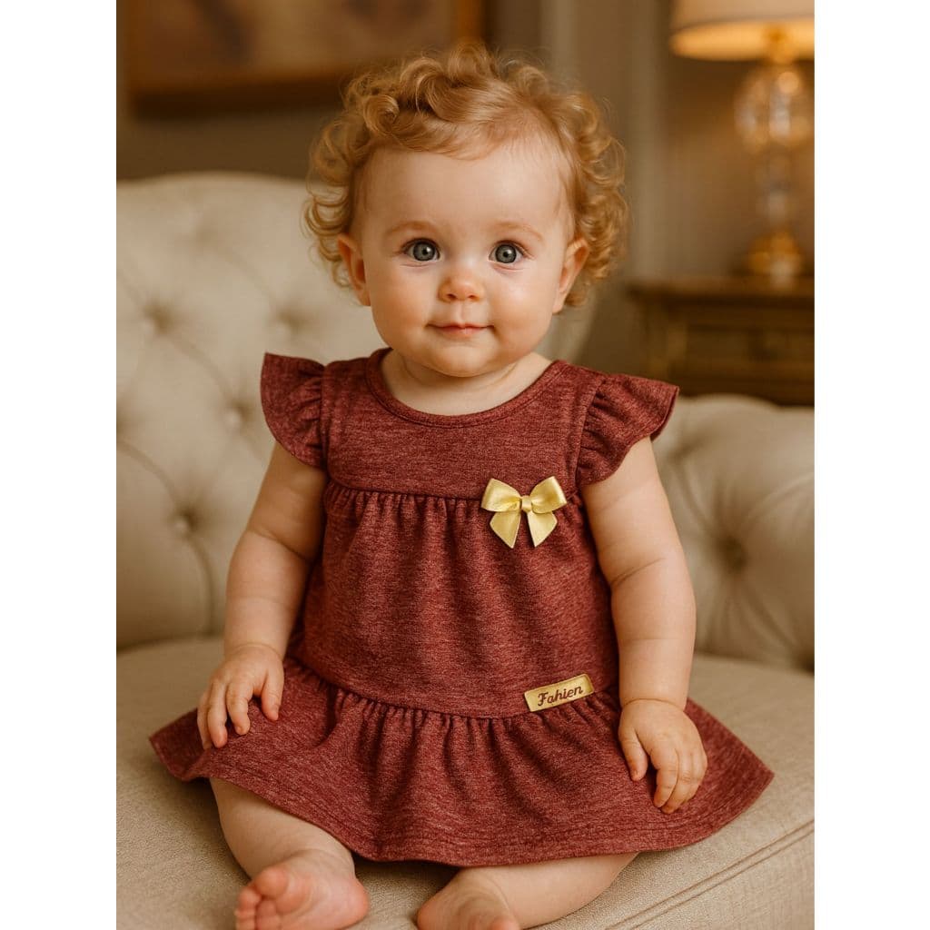 Vestido de Bebê Larissa Manuela
