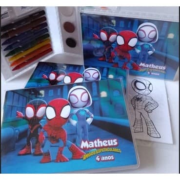 RÓTULO ADESIVO para Estojo de Pintura Pequeno