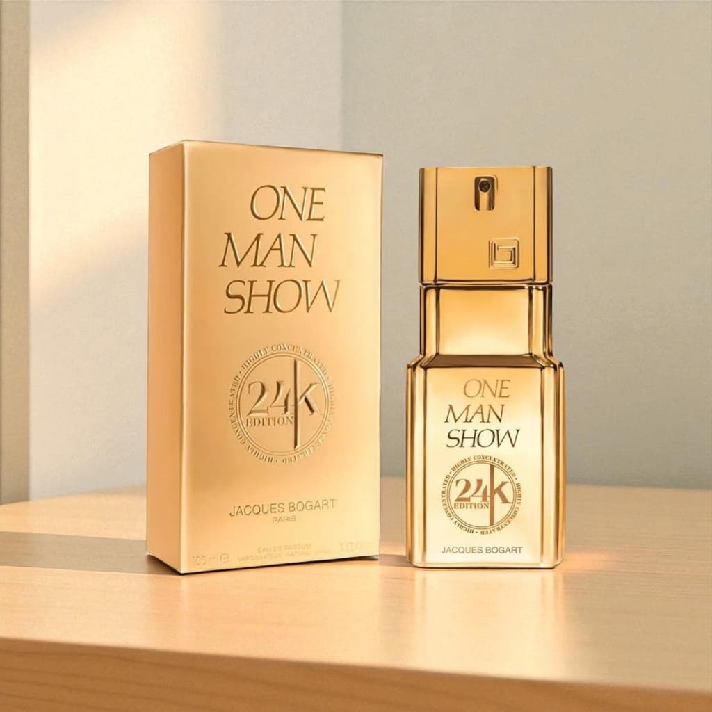 Perfume One Man Show 24K Edition Jacques Bogart Eau de Parfum 100ml – Masculino, Amadeirado e Intenso