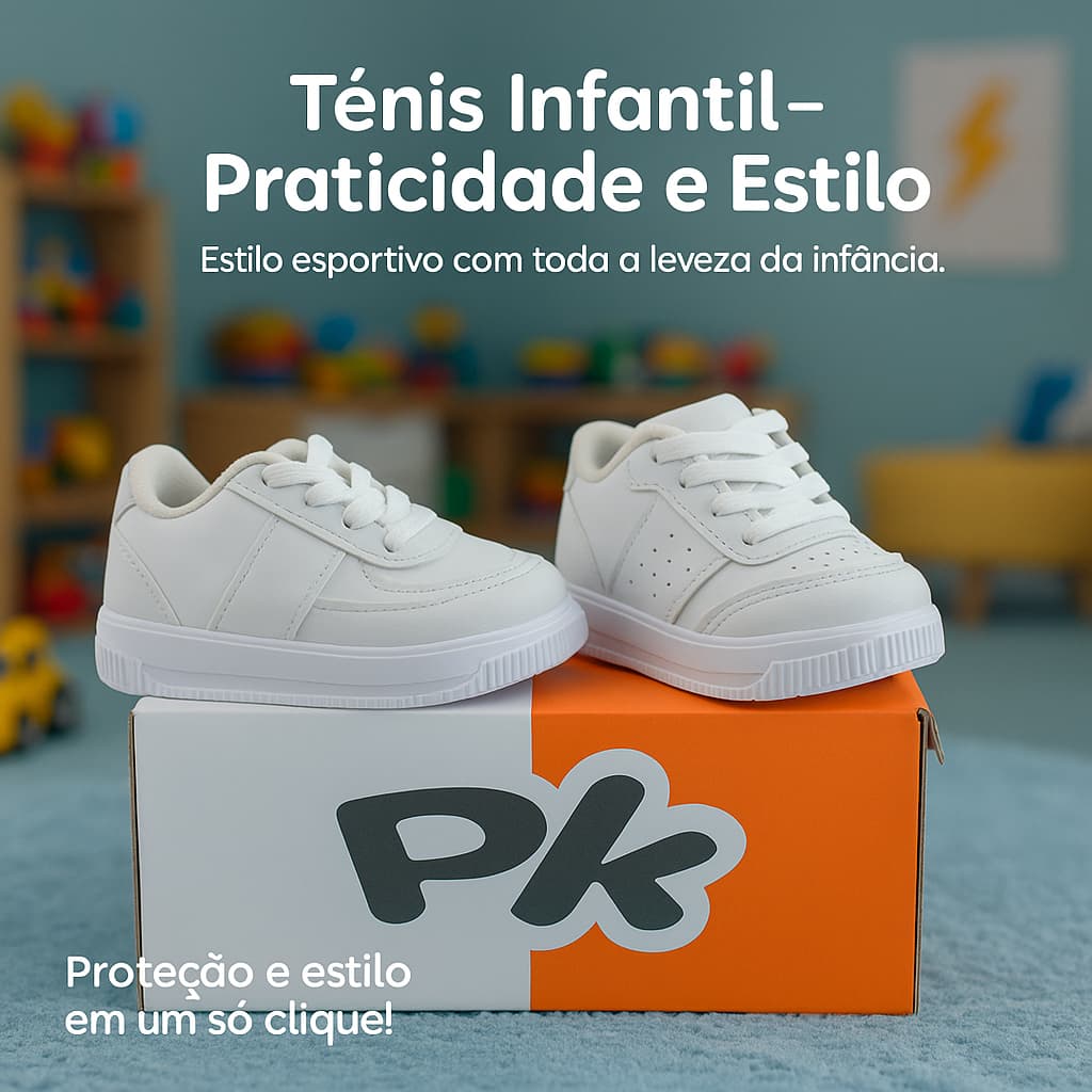 Tênis Infantil Menino Baby Leve Confortável Para Escola - Praticidade e Estilo - Envio Rápido