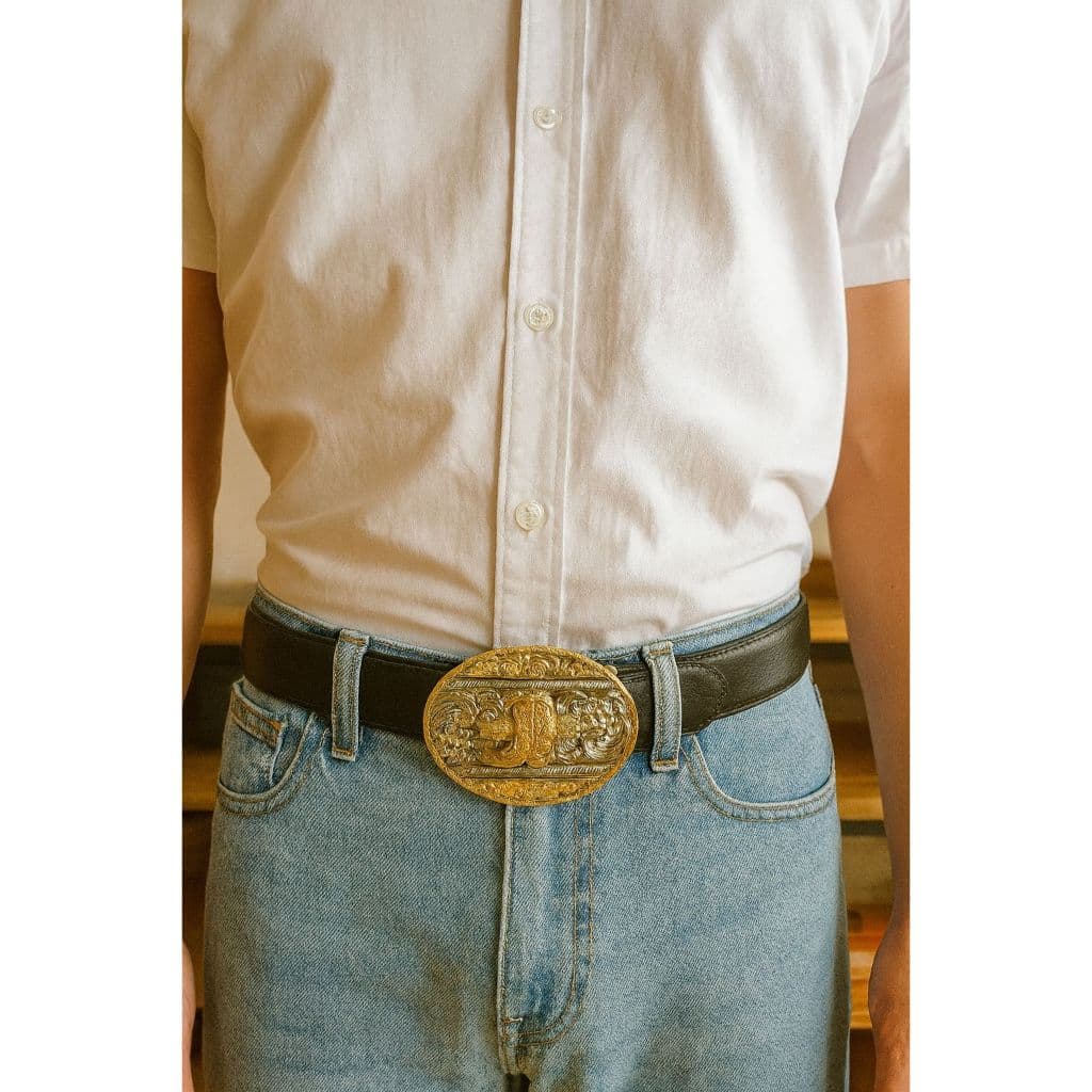 Cinto Country Feminino Masculino Fivela De Botinha Dourado Sertanejo Rodeio festa junina São João