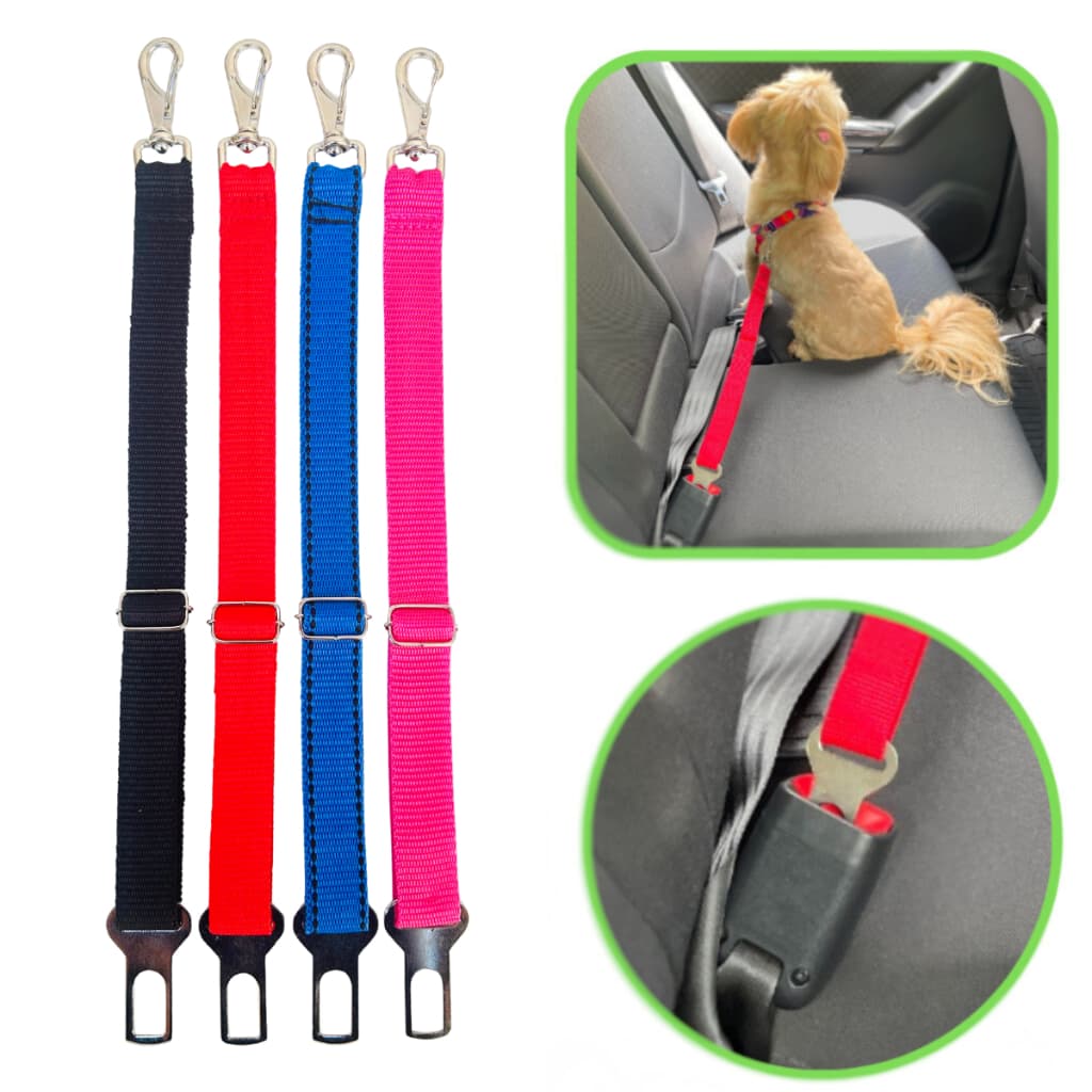 Cinto Segurança Pet Ajustável Universal Cães e Gatos Banho e Tosa