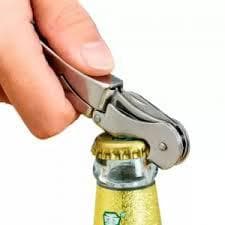 Saca Rolhas Sommelier Inox Elegância Precisão Vinho Cerveja
