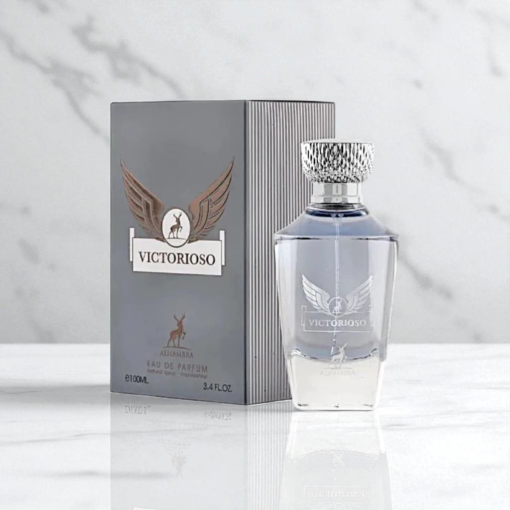 Perfume Victorioso Maison Alhambra Eau de Parfum 100ml – Masculino, Amadeirado e Aromático