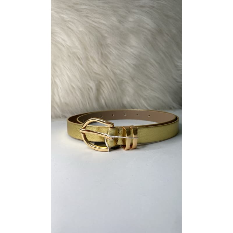 -Cinto dourado fino