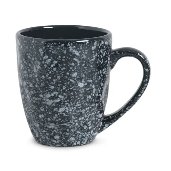 Caneca de Cerâmica Linha Onix Orgânica 390ml Mesa Posta Elegante