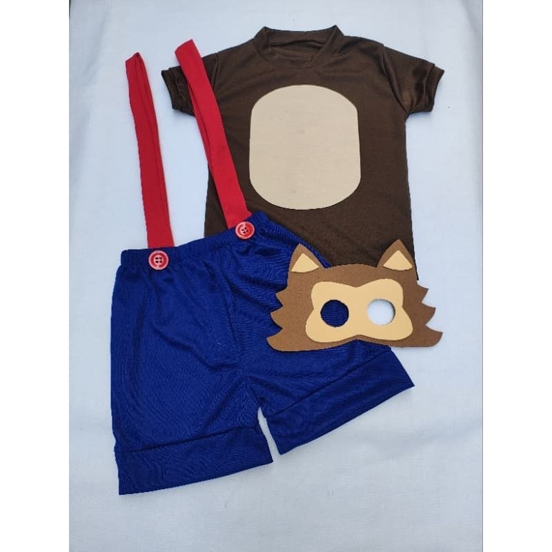 fantasia lobo mau infantil