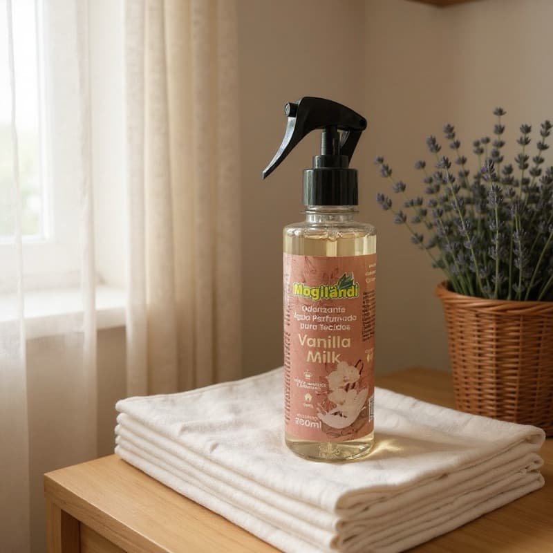 Cheiro Tecido - Água Perfumada Spray –  Cheiro Roupas - Odorizador e Perfume para Tecidos, Roupas, Água de Passar Roupa