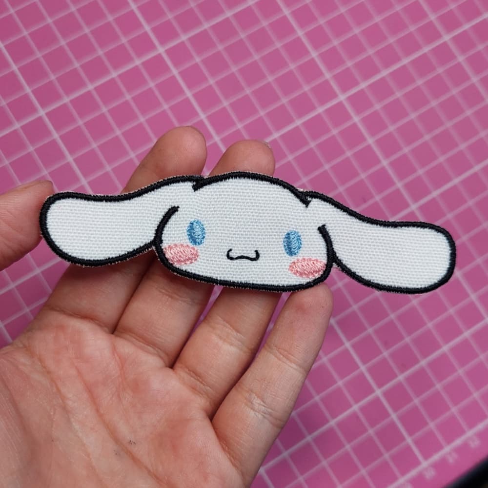 Patch Cinnamoroll Bordado Aplique Termocolante hello kitty kuromi
