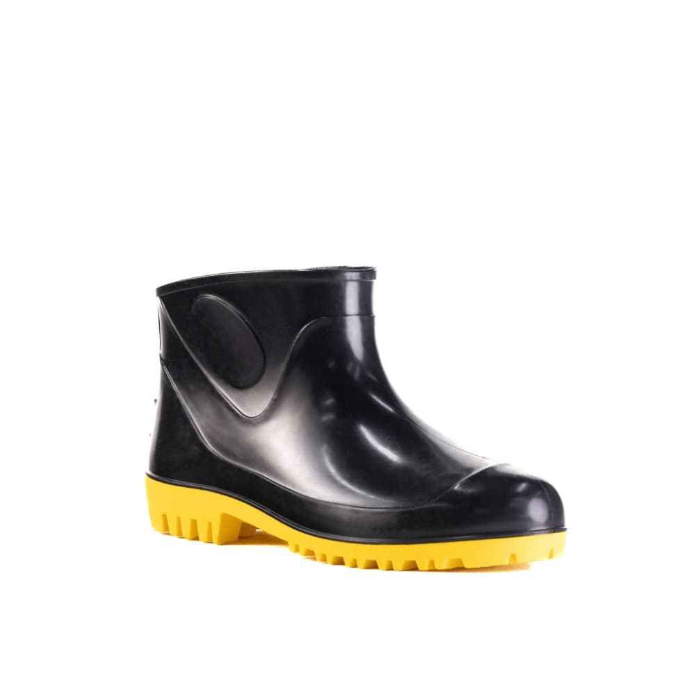 Bota Botina PVC Antiderrapante EPI Cano Curto – Cozinha Açougue Indústria Hotel Motoqueiro