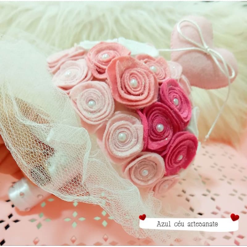 Buquê Draminha Porta Aliança Casamento