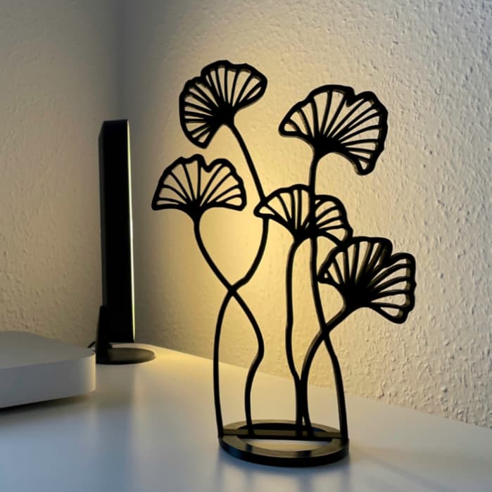Decoração Sala Flores 20cm  -  Decoração Floral de Mesa