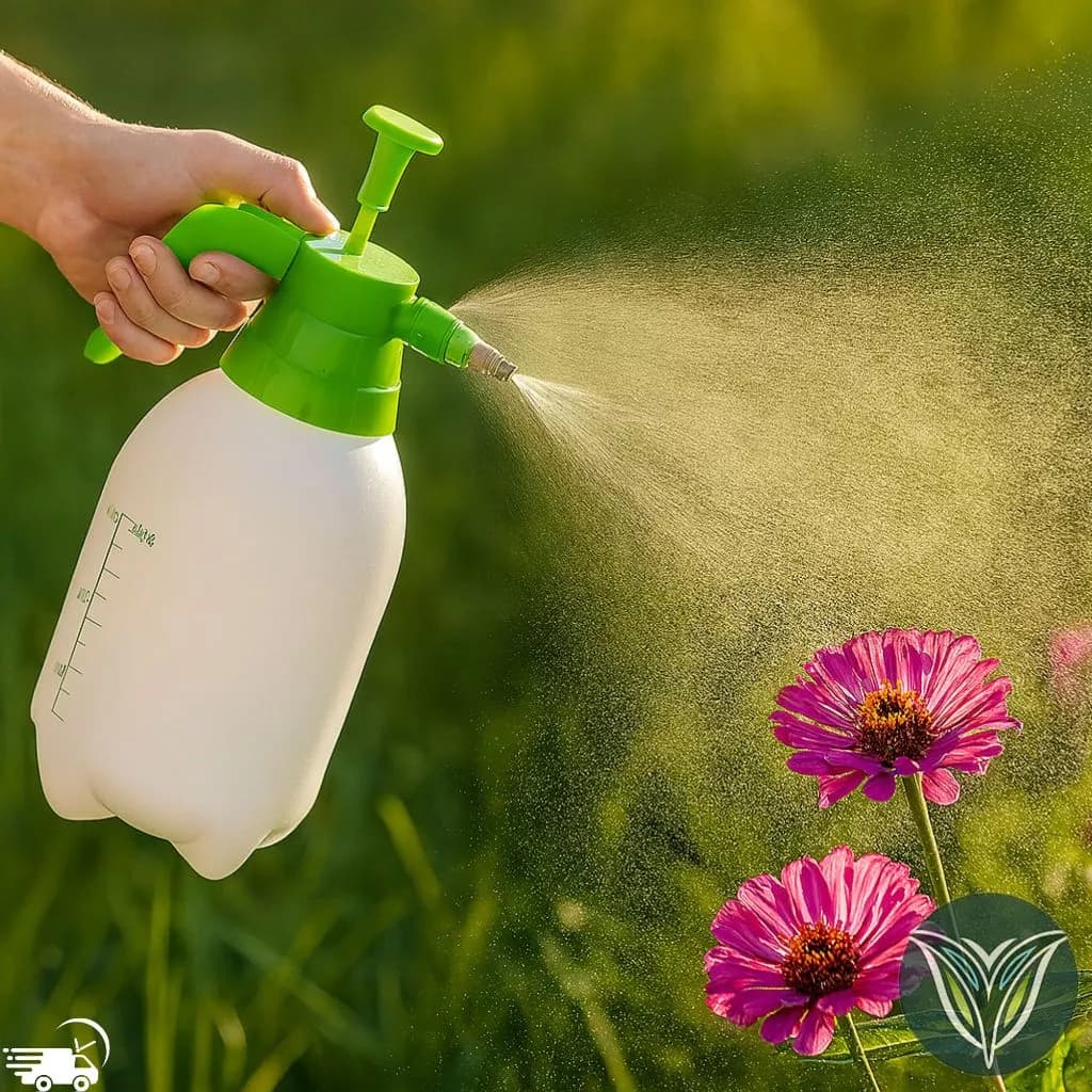 Pulverizador e Borrifador Manual de Pressao 1,5 L Verde Jardinagem Plantas