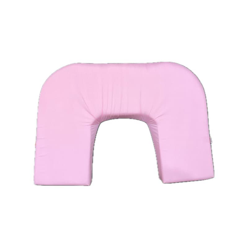 Almofada Amamentacao Grande Rosa Bebe Gemelar