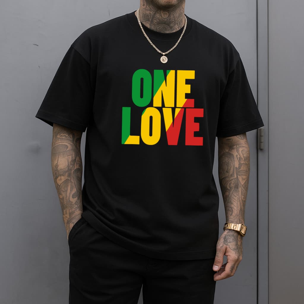 Camiseta Masculina Algodão Estampada Casual Estilo Básico Confortável Gola Redonda Bob Marley Reggae