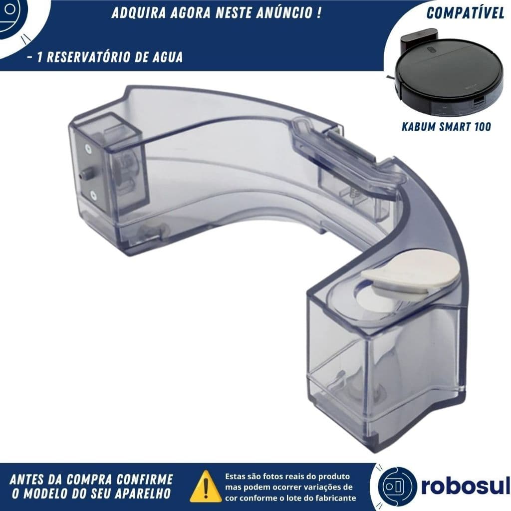 Reservatório Tanque de Agua Robô Aspirador Kabum Smart 100