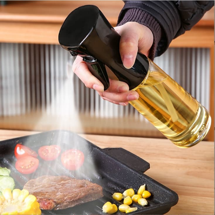 Borrifador Spray para Óleo e Azeite 300ml Galheteiro | 1 ou 2 Peças