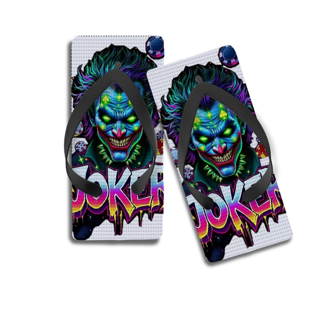 Chinelo Quadrado Personalizado Coringa