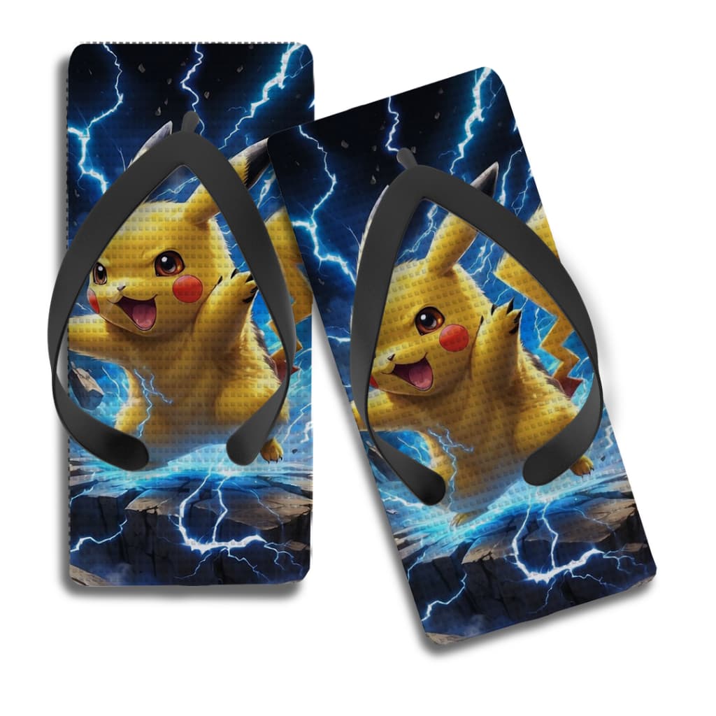 Chinelo Quadrado Personalizado Picachu