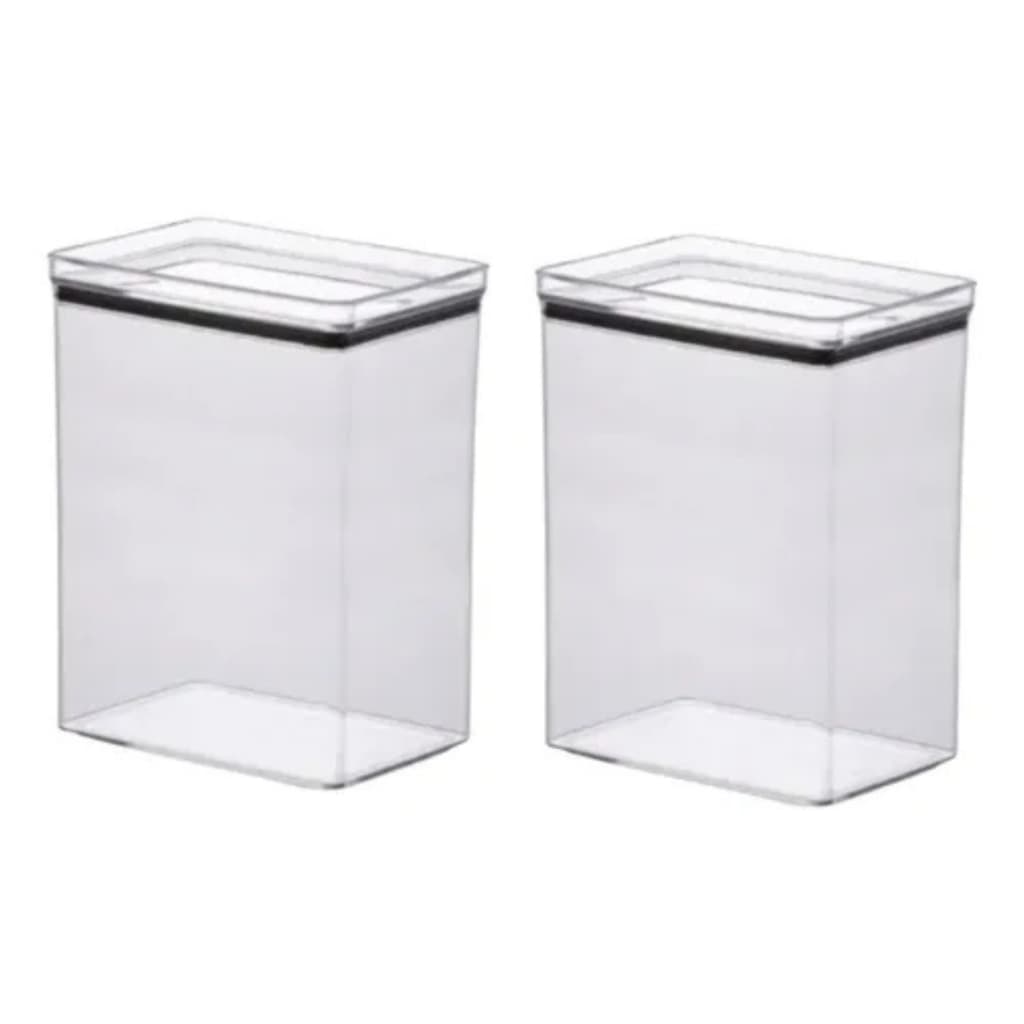 Kit 2 Organizadores Multiuso Lumini Para Alimentos