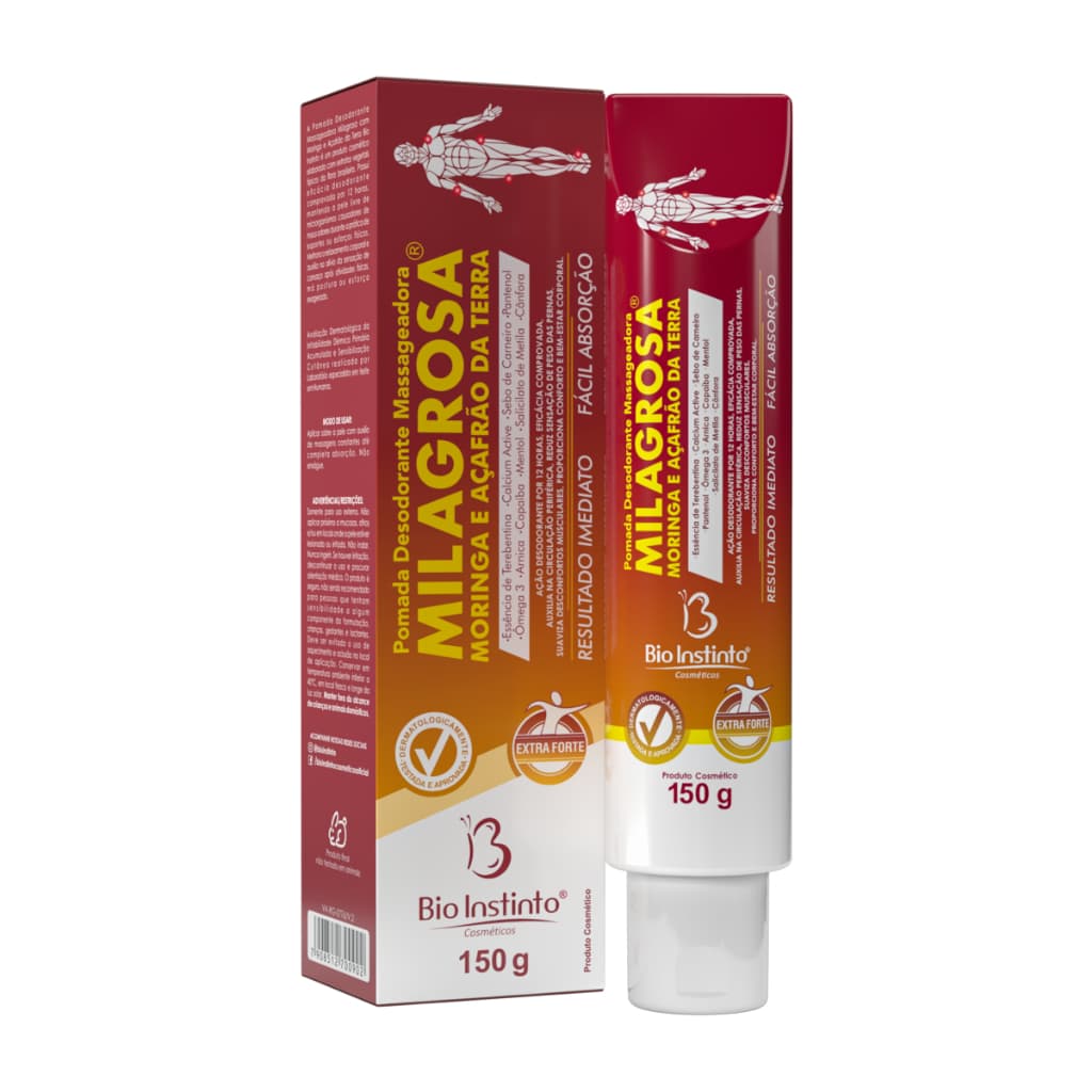 Pomada Milagrosa 150g – Alívio Imediato para Dores Musculares