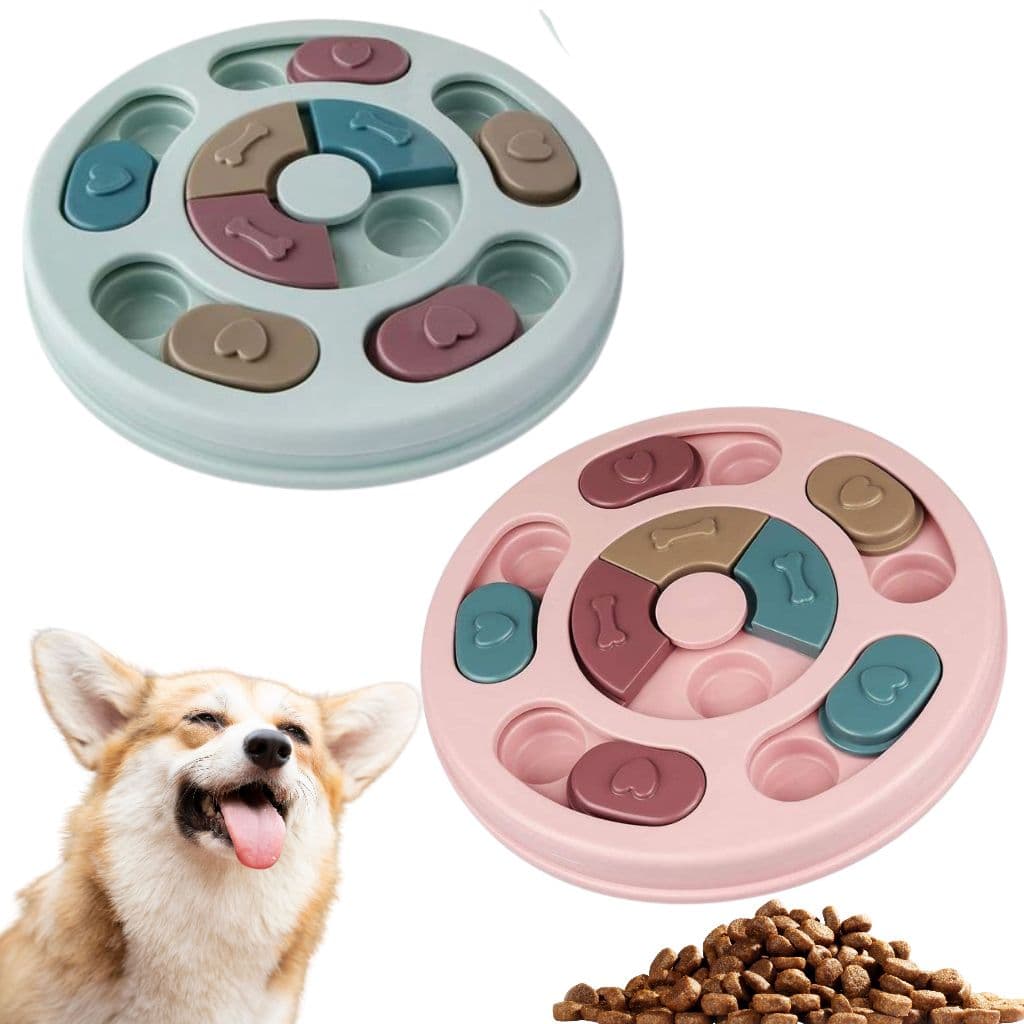 Brinquedo Comedouro Lento Interativo Puzzle P/ Cachorro Pet - NAPI