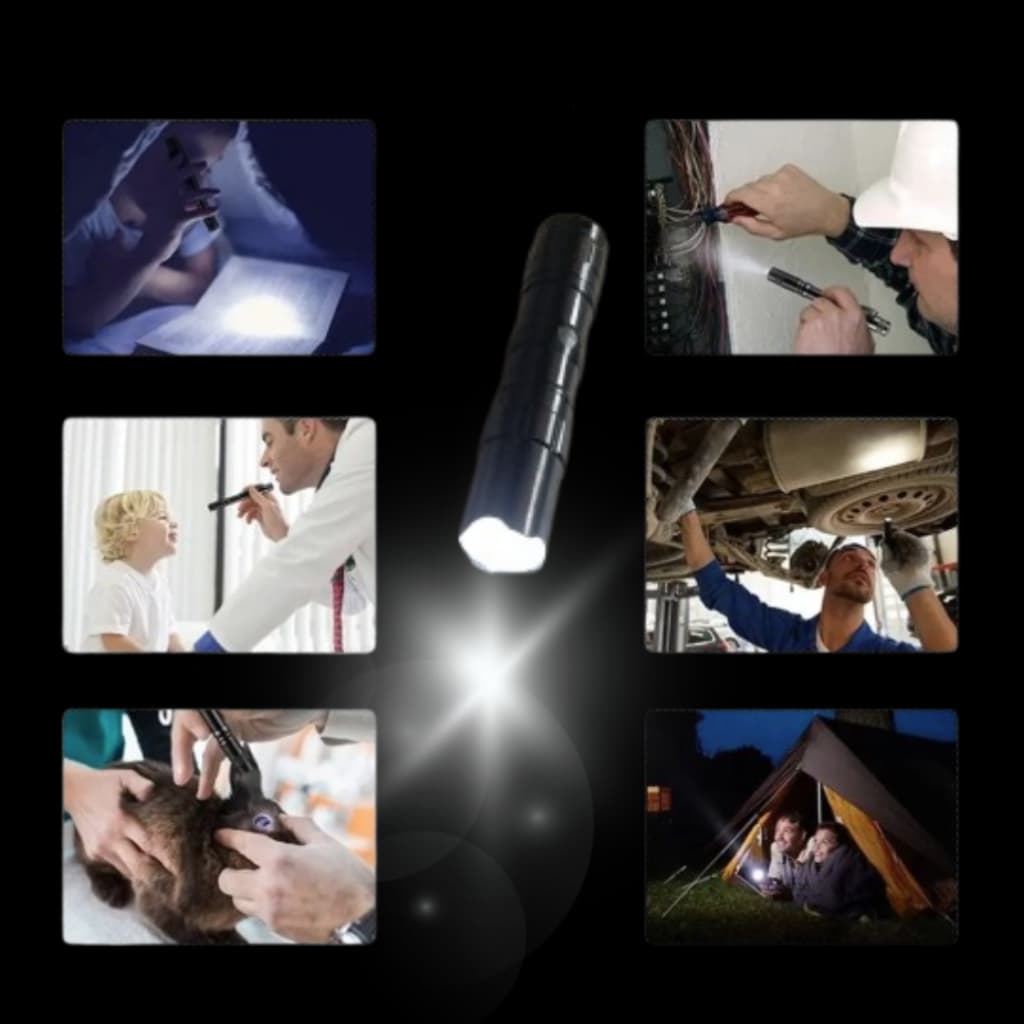 Mini Lanterna LED Portátil Caneta | Lanterna de Mão Super Brilhante para Camping, Pesca e Uso Diário