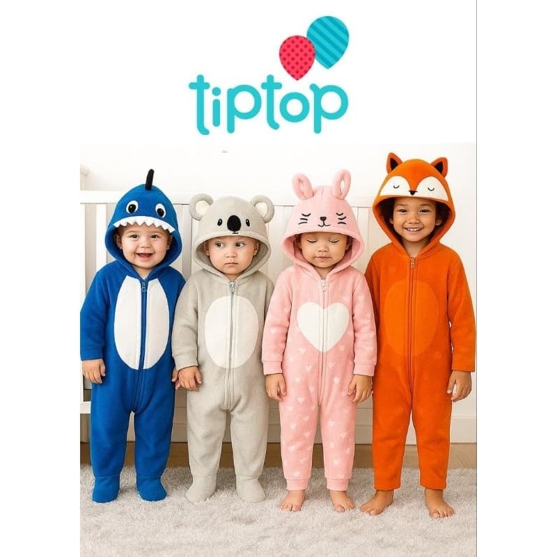Macacāo bichos bichinhos pelúcia para crianças e bebês Tip top - Envio imediato