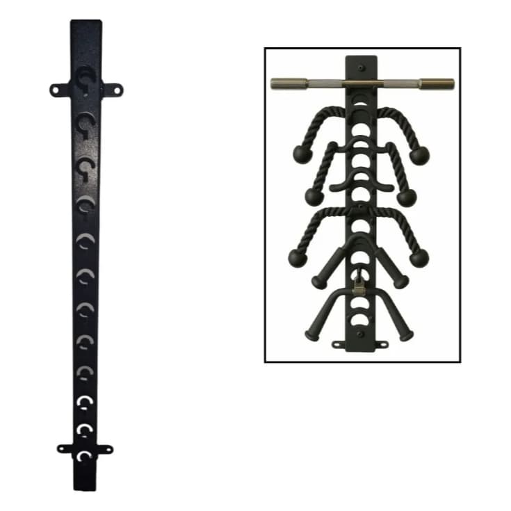 Suporte De Parede Para Puxadores/ Barras Crossover Academia