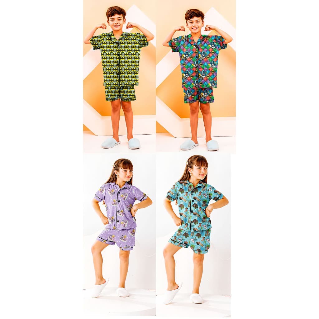 PIJAMA AMERICANO INFANTIL PIJAMA INFANTIL ROUPAS DE DORMIR INFANTIL