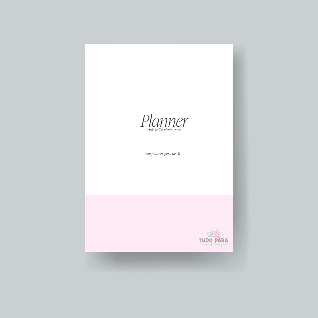 Refil / Miolo de Planner InnerBloom 2026 - Modelo Horizontal - Ideal para caderno de discos, tipo sistema inteligente