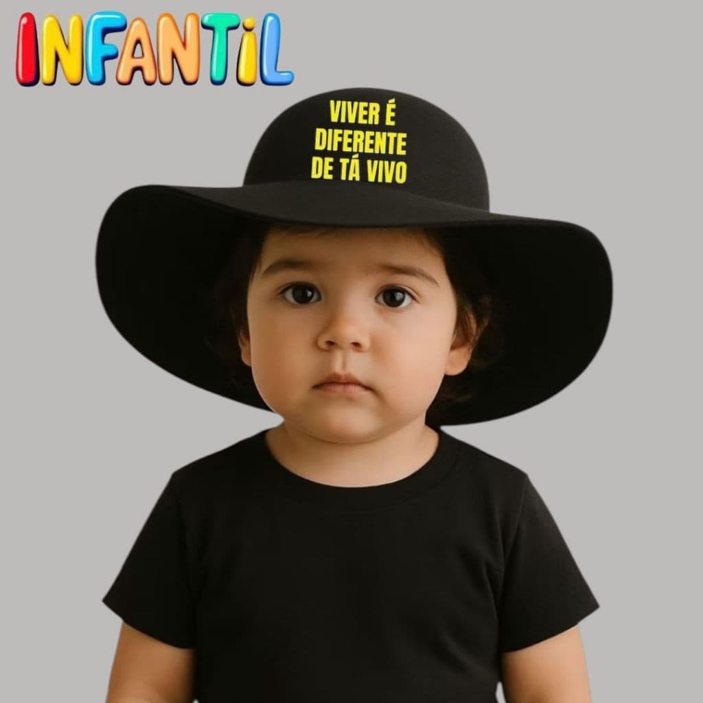 Chapéu Cata Ovo INFANTIL Natanzinho Lima INFANTIL criança Frases Sertanejo Rodeio Caminhoneiro