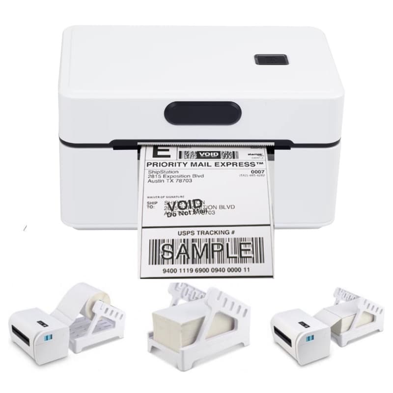 Impressora Térmica Ecommerce Usb Portátil  100x150mm + Suport