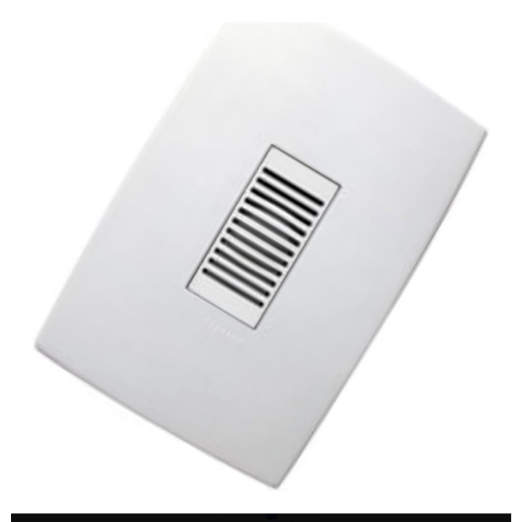 Conjunto Campainha Cigarra 2A  4x2 Branco - Pialplus