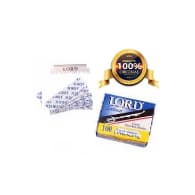 Lord Azul De Meia Contendo 100 Laminas Cortadas