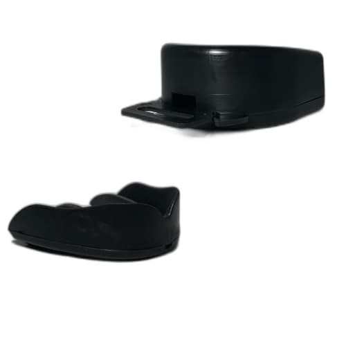 Kit Protetor Bucal Simples + Estojo Preto