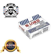 Laminas Lord Platinum Salon De Meia Contendo 100 Blades Cortadas