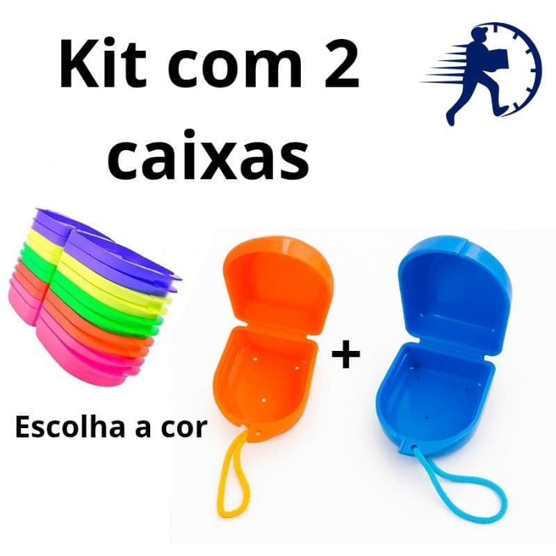 2 Unidades Caixa Protetora de Moldeiras Cores a Escolher Envio Imediato