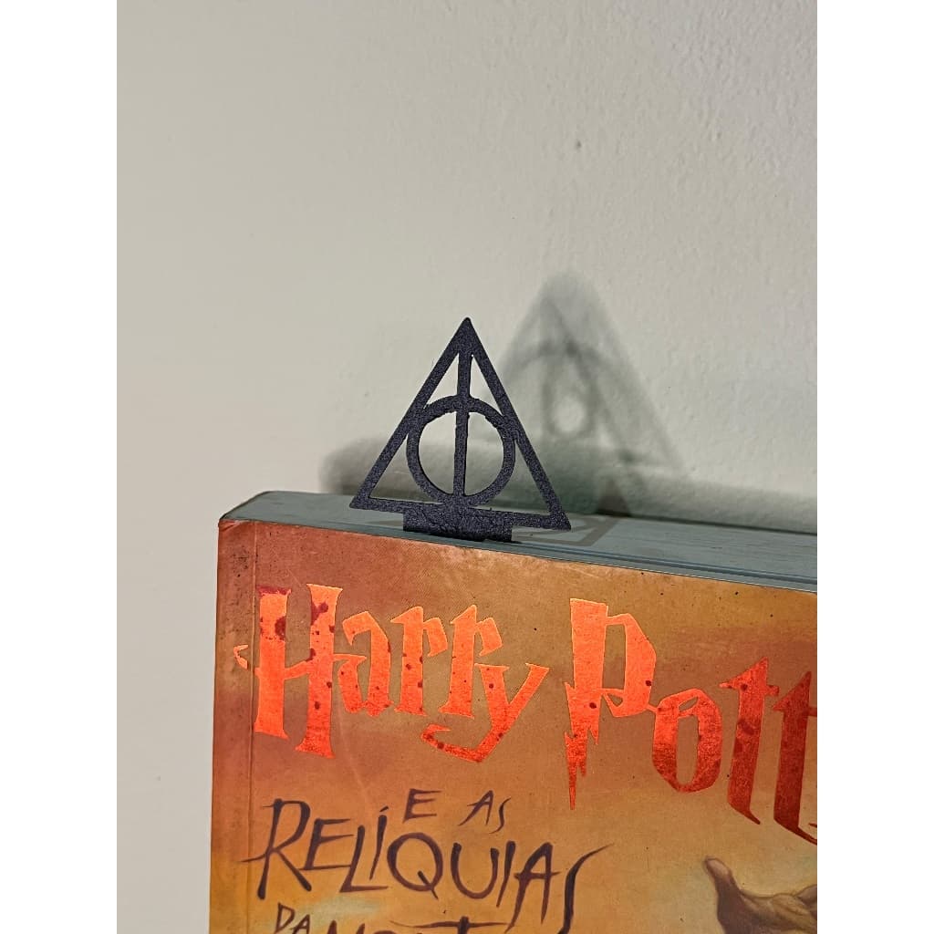 Marcador de Páginas Harry Potter - Relíquias da Morte