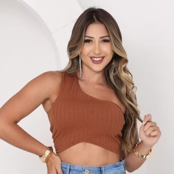 Cropped de bubble nula manga com bojo