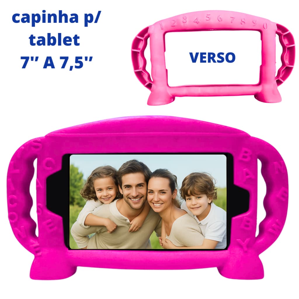 capa para tablet infantil 7 polegadas universal capinha stitchpositivo samsung a7 lite multilaser m7