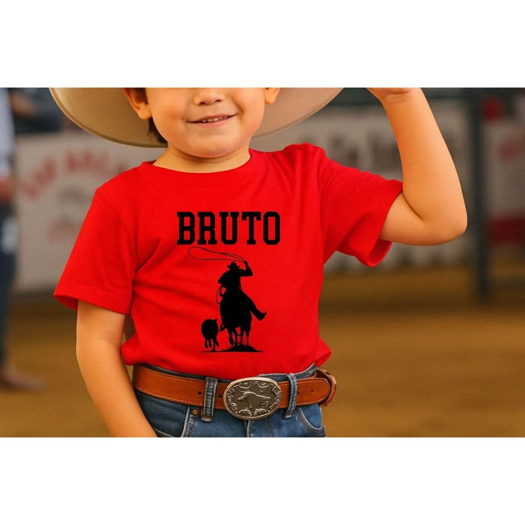Camisetas Os Brutos Infantil Masculina Country Rodeio Texas Lançamento