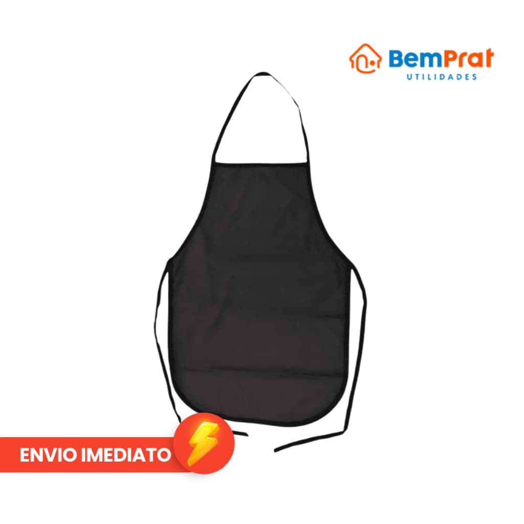 Avental De Cozinha Napa Preto