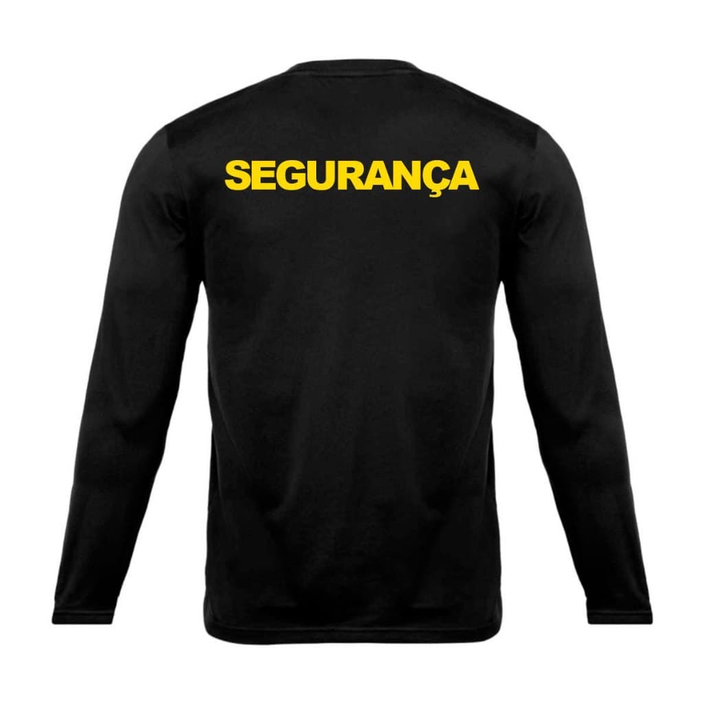 Camisa para Segurança Camiseta de Trabalho Uniforme Profissional Autônomo