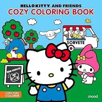 Livro de Colorir - Hello Kitty