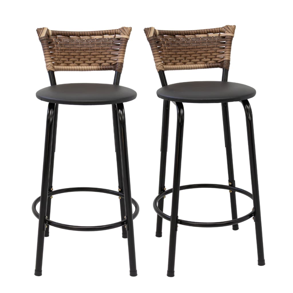 2 Banquetas Bancos Cadeiras Ideal P/ Cozinha Gourmet Bistrô Bancada Americana Bares