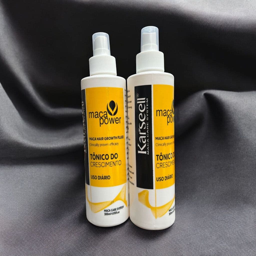 Kit 2 tônico crescimento capilar Karseel - 300ml cada spray