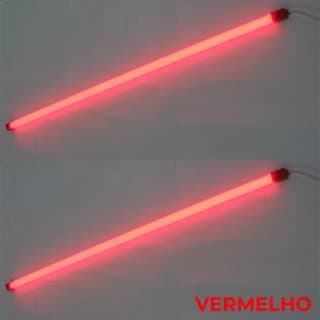 01 Lâmpada Tubular Led 18w Policarbonato 120cm Colorida