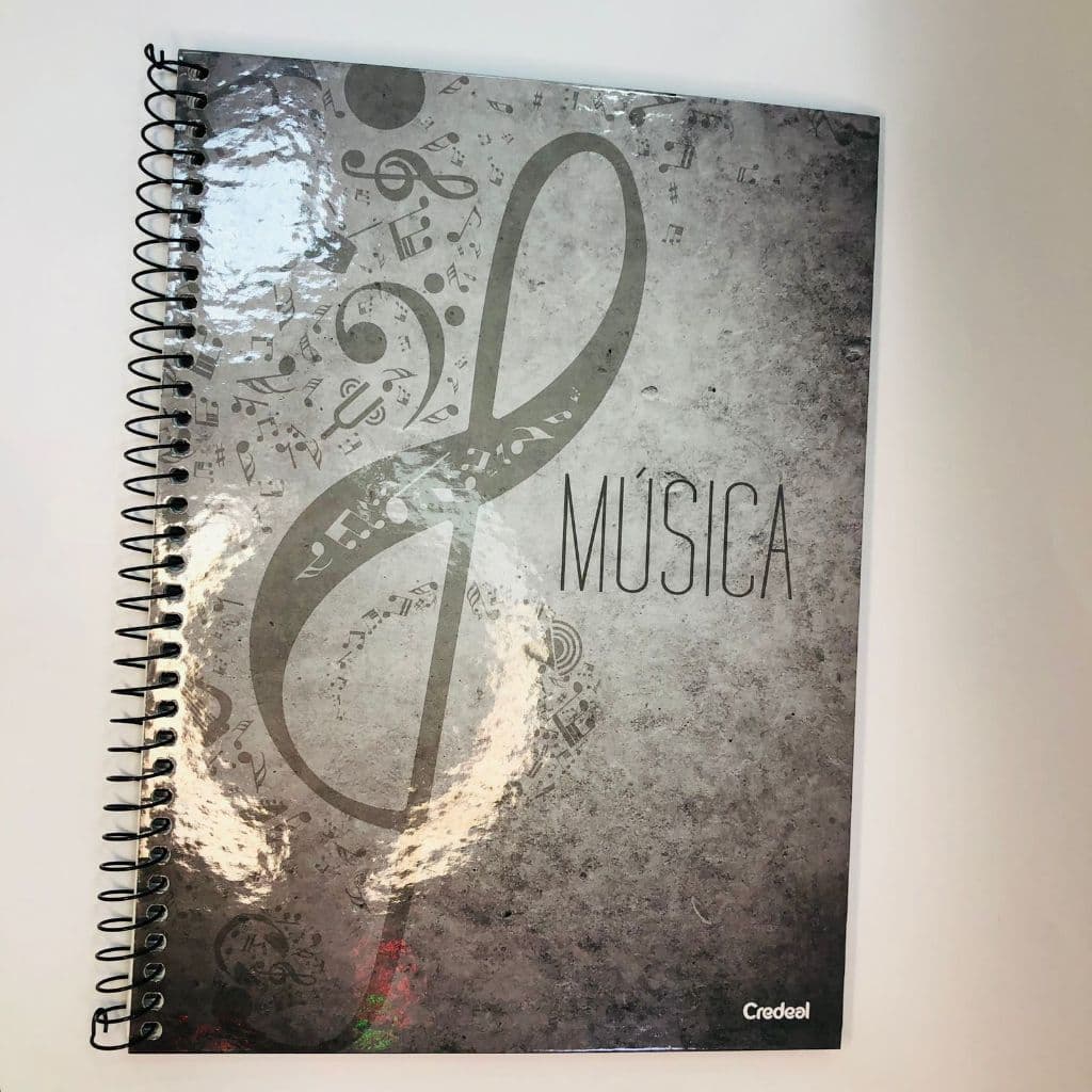 CADERNO UNIV DE MUSICA ESP CD CREDEAL