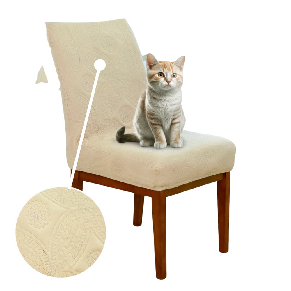 Kit Capa para Cadeiras Matelada Acolchoada Anti Arranhão